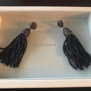 Bauble bar piñata tassel earrings! Full length